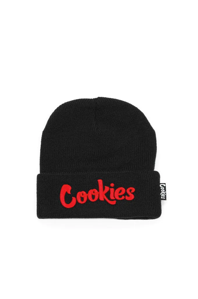 Cookies Original Mint Embroidered Knit Beanie