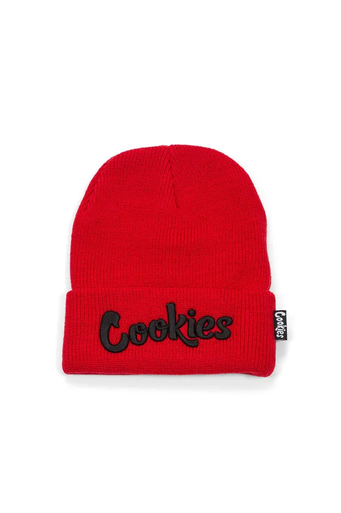 Cookies Original Mint Embroidered Knit Beanie