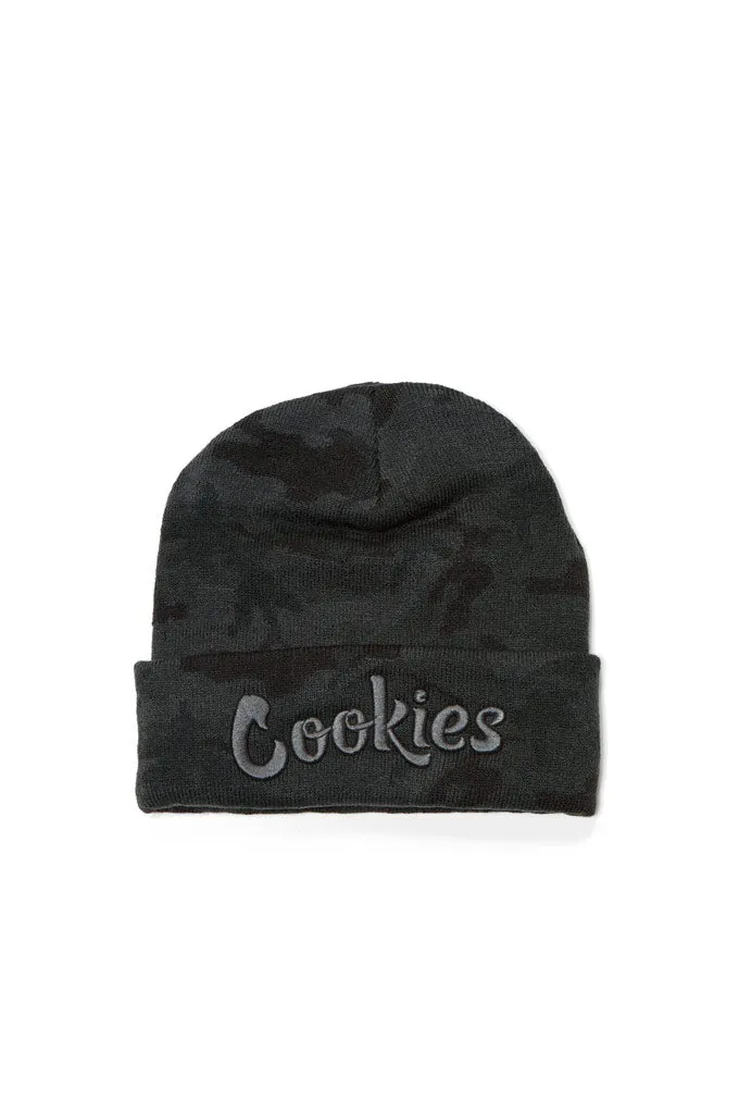 Cookies Original Mint Embroidered Knit Beanie