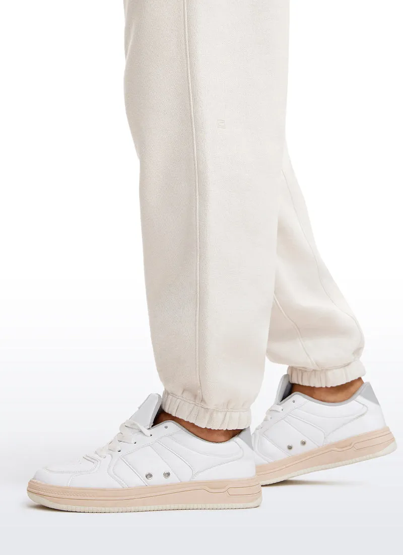 Cotton Fleece Sweatpants with Pockets 32''