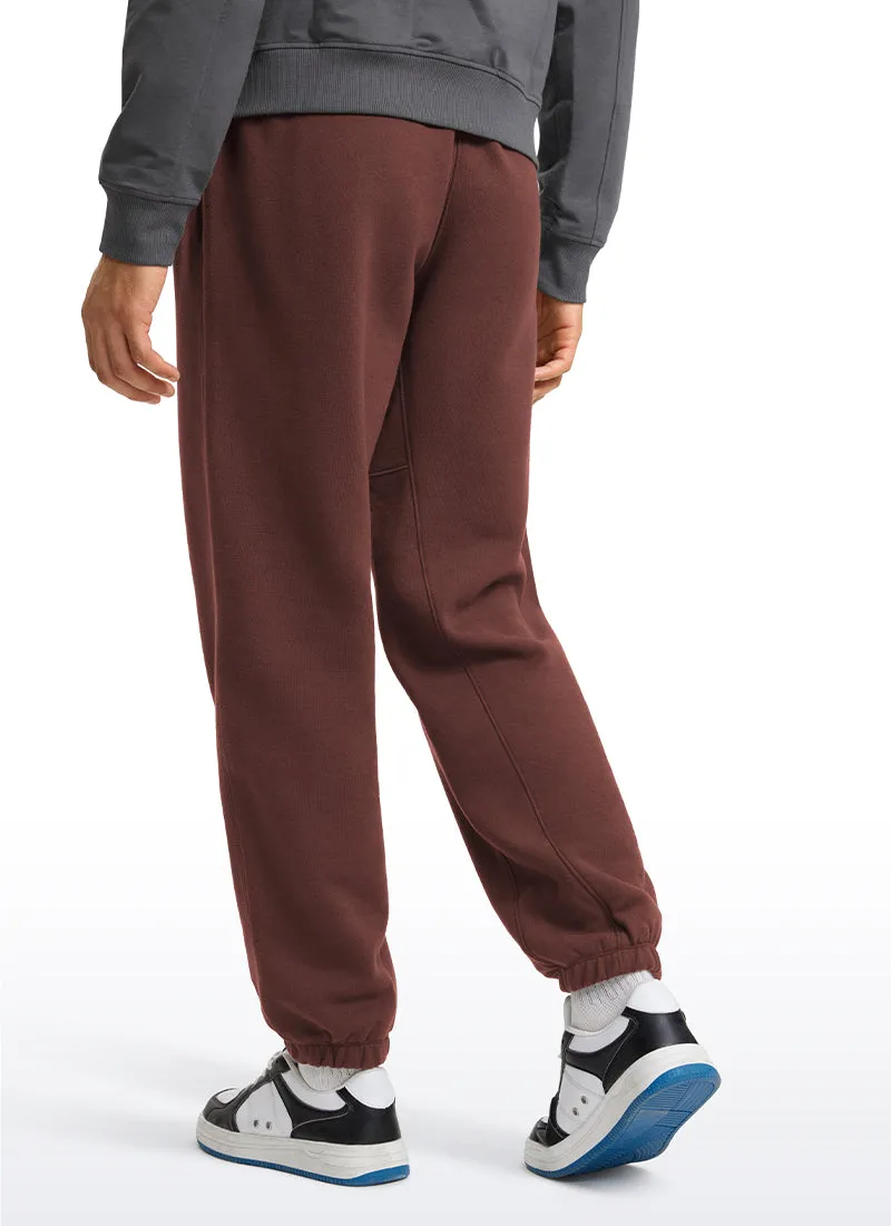 Cotton Fleece Sweatpants with Pockets 32''