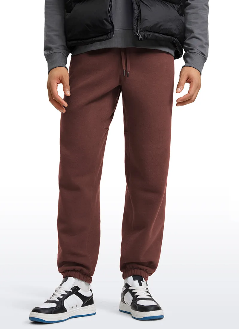 Cotton Fleece Sweatpants with Pockets 32''