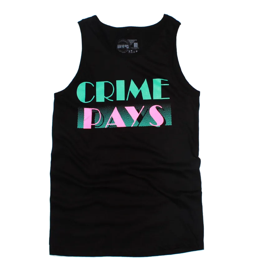 Crime Pays South Beach Elite Tank Top