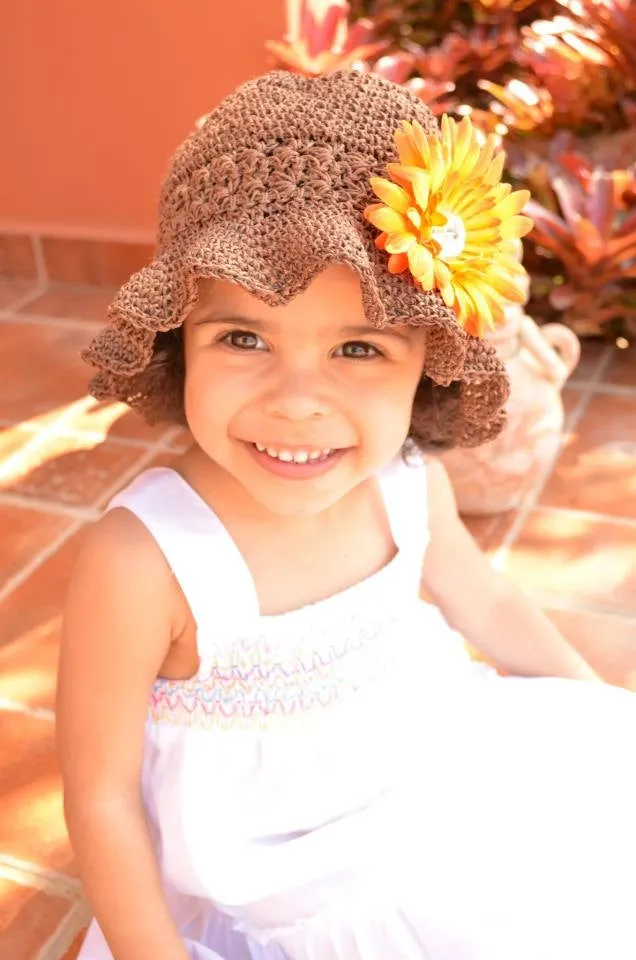 Crochet Pattern for Starlight Sun Hat | Crochet Hat Pattern | Hat Crocheting Pattern | DIY Written Crochet Instructions