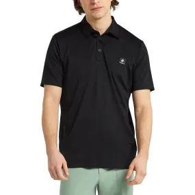 Cross Lazer Golf Polo Shirt - Black