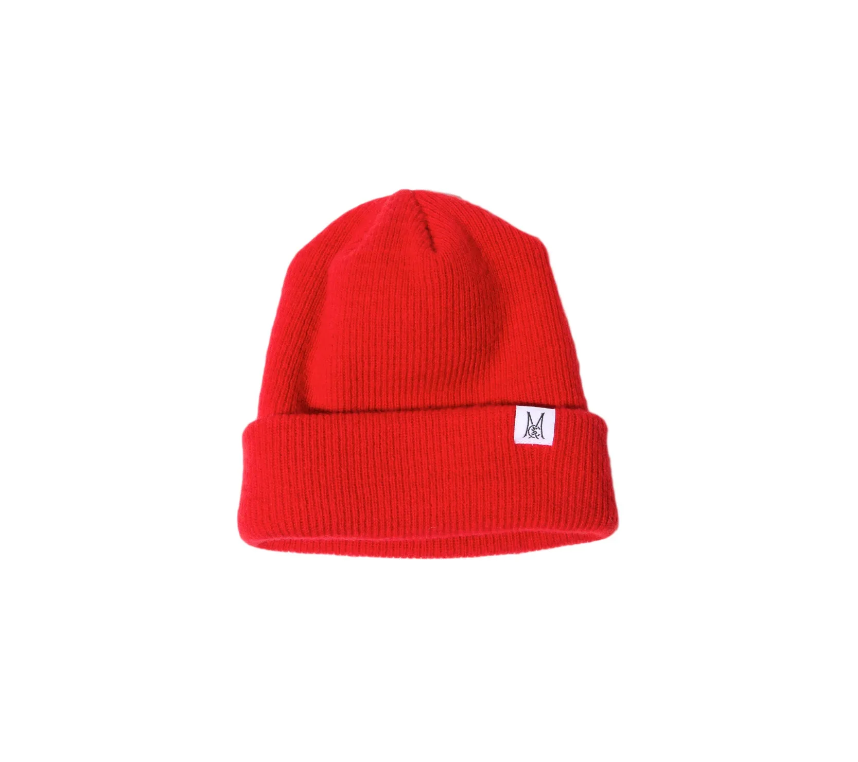 CSM Recycled Cashmere Beanie | Red