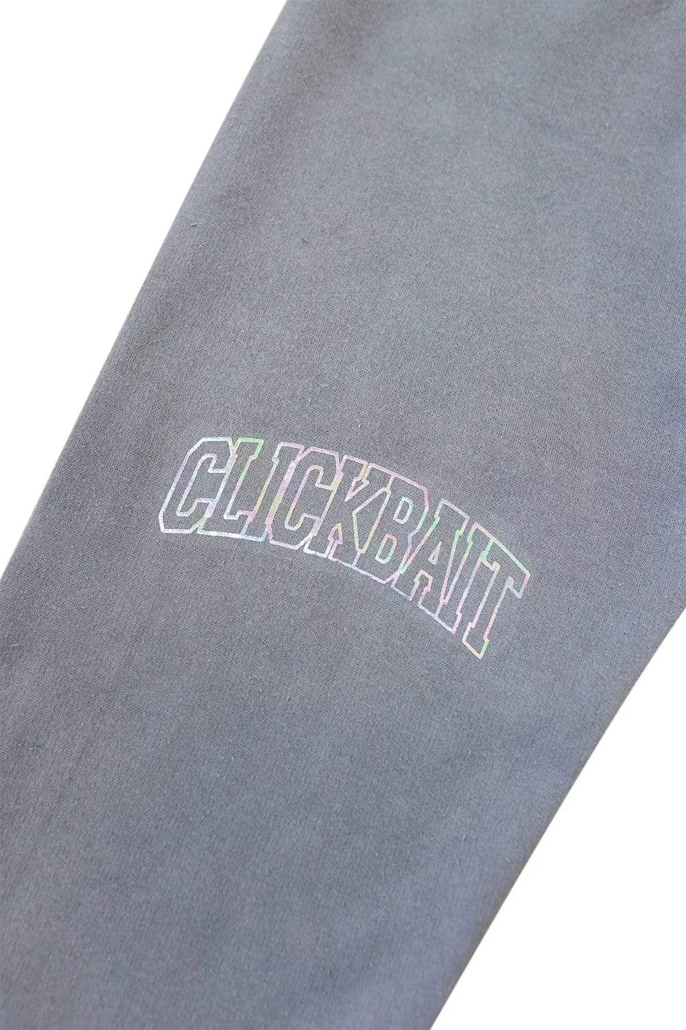 David Dobrik Stone Gray Iridescent Sweatpants