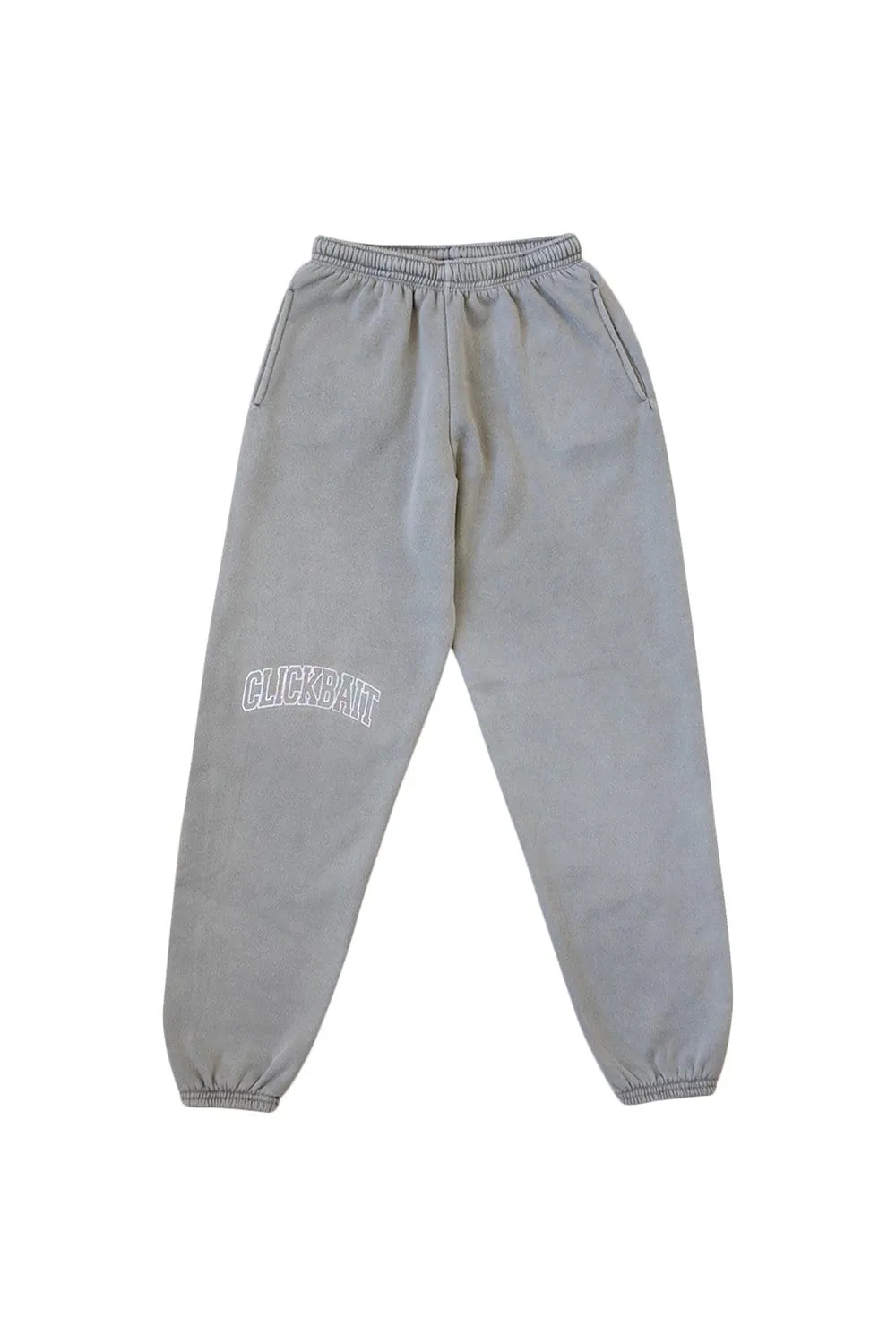 David Dobrik Stone Gray Iridescent Sweatpants