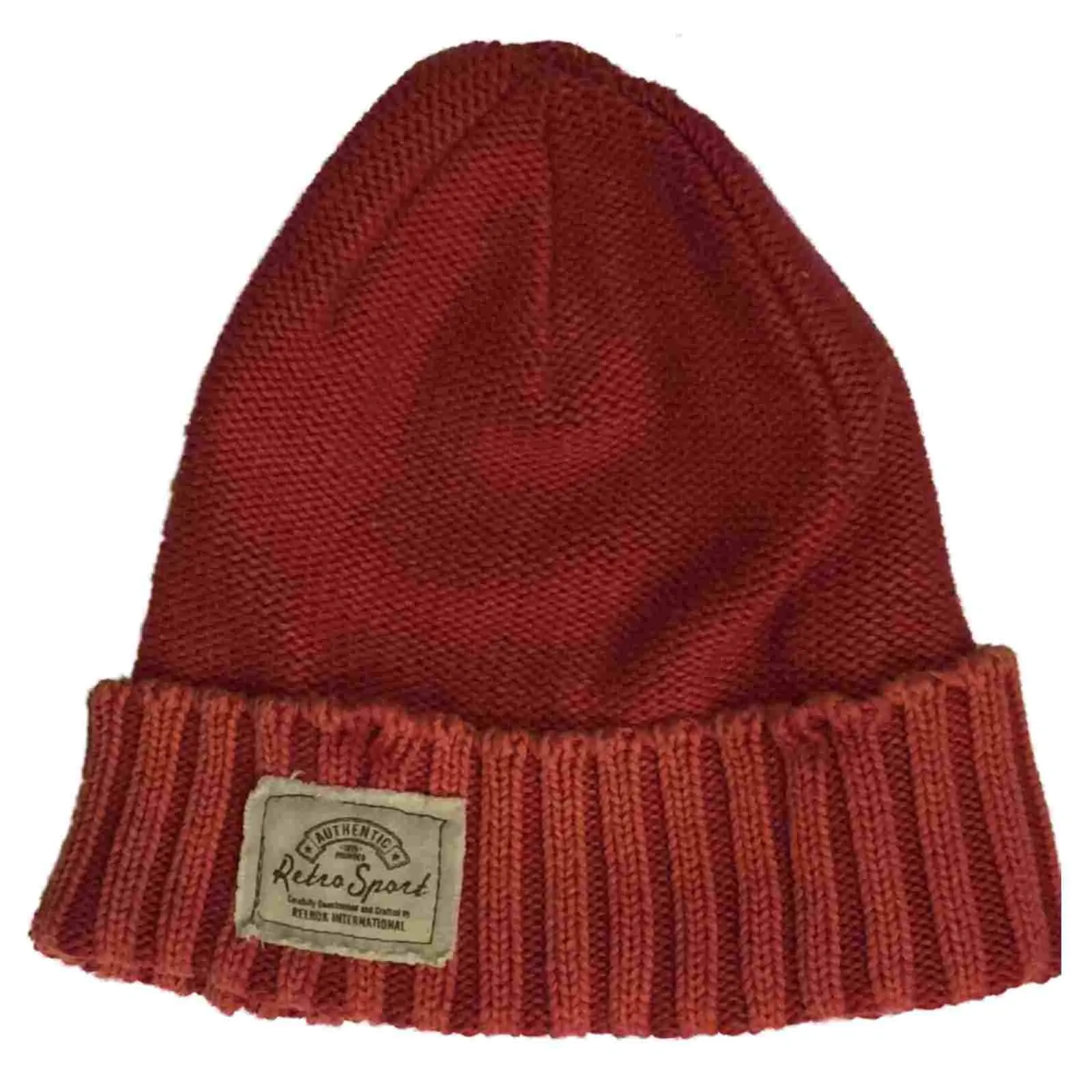 Detroit Red Wings Unisex Faded Red Cuffed Knit Hat Cap Beanie