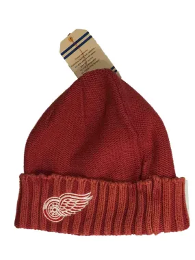 Detroit Red Wings Unisex Faded Red Cuffed Knit Hat Cap Beanie