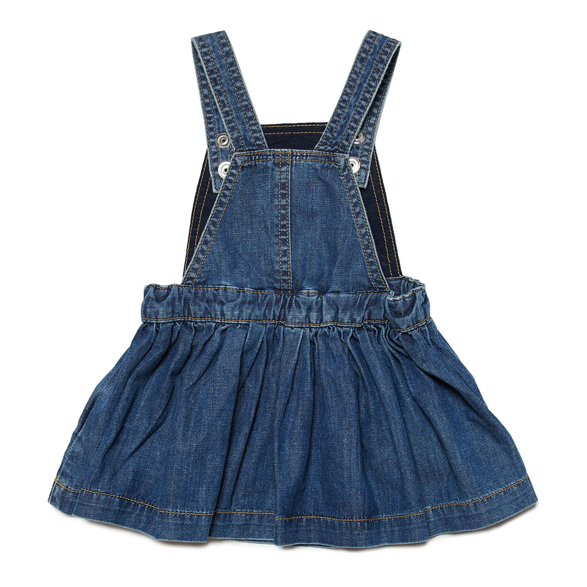 Diesel Baby Girls Overall Dress Ensemble