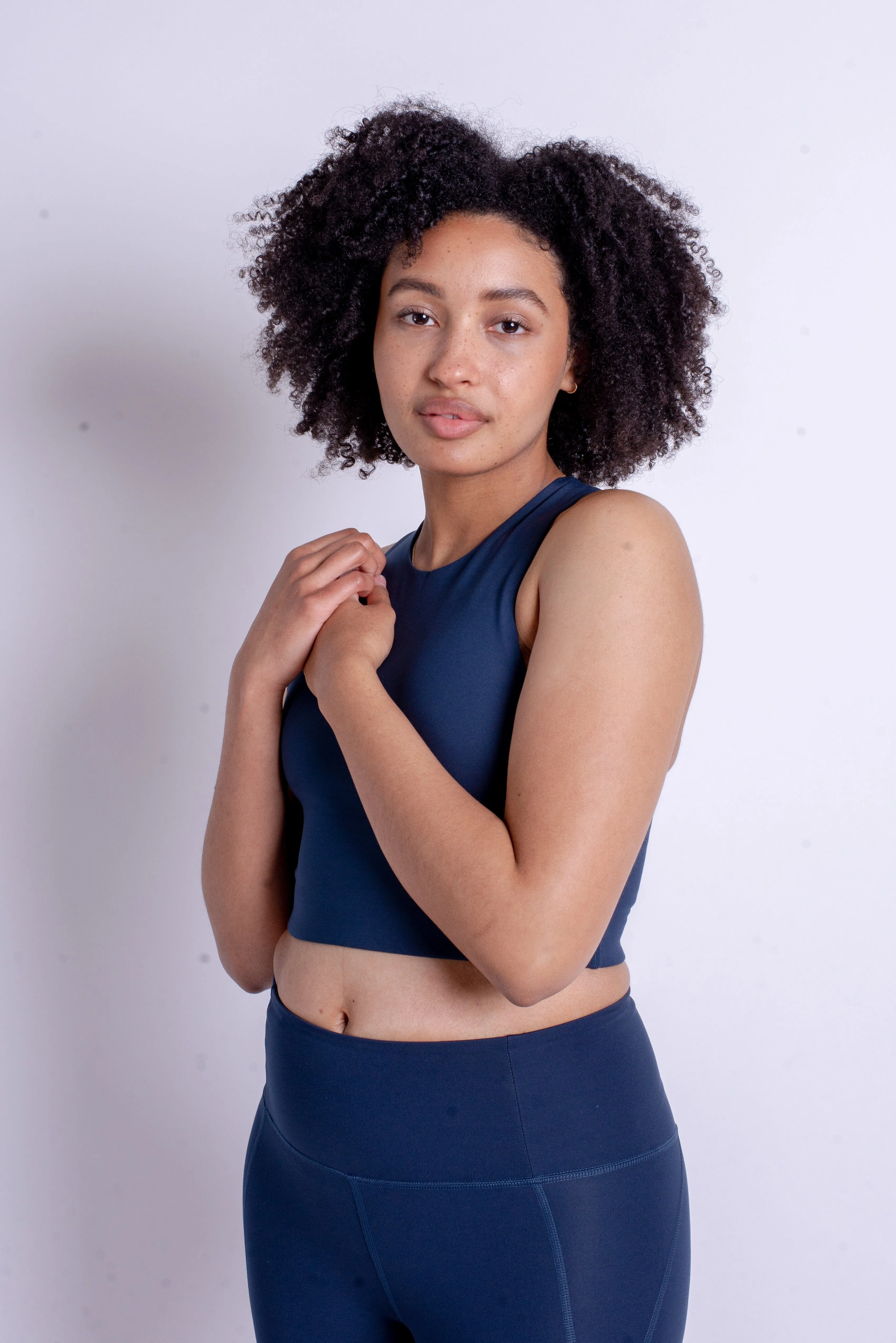 Dylan Crop Tank Bra - Made from Recycled Plastic Bottles