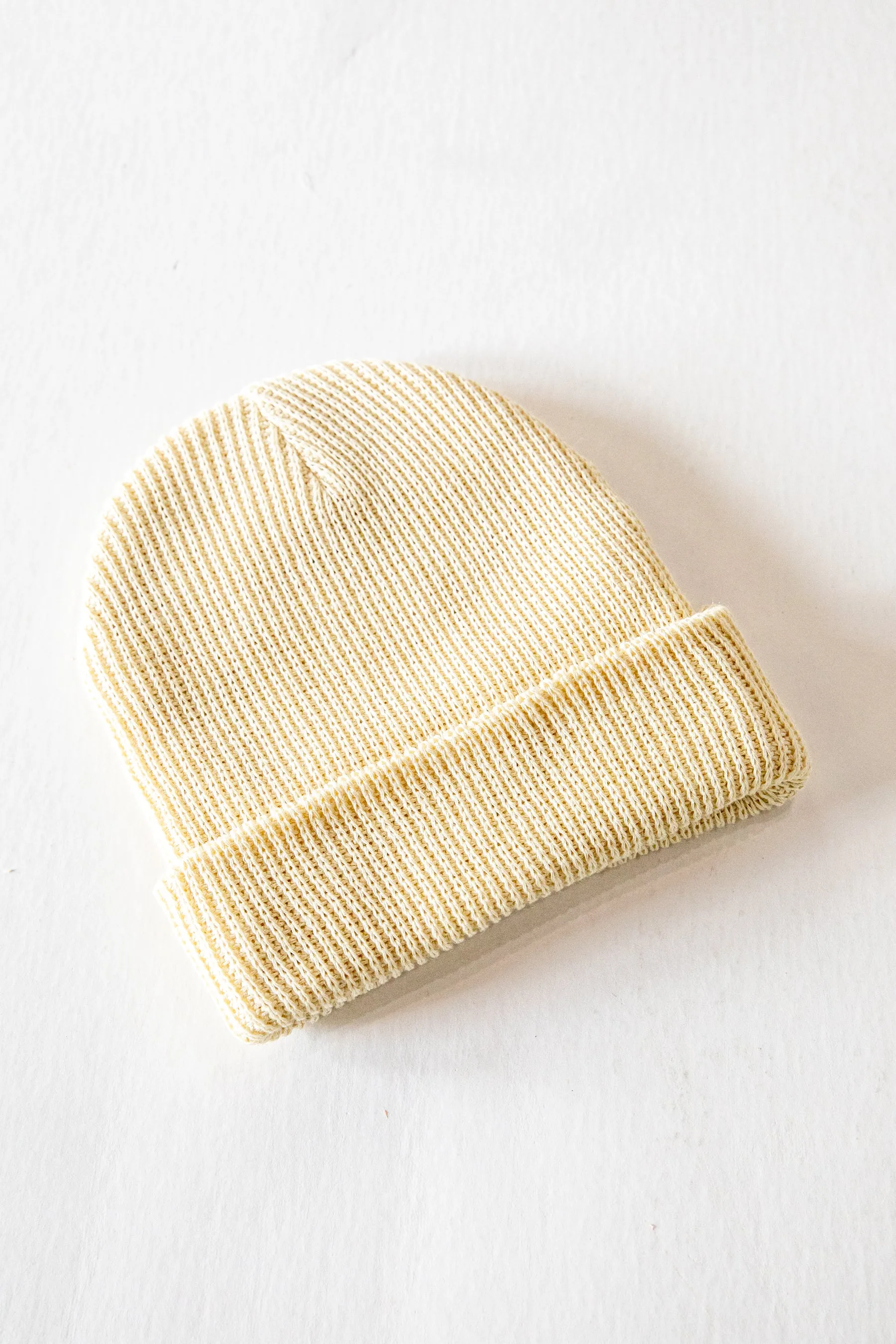 Eggshell Hemp Beanie