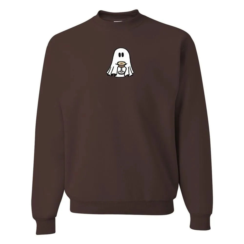 'Espresso Martini Ghost' Crewneck Sweatshirt