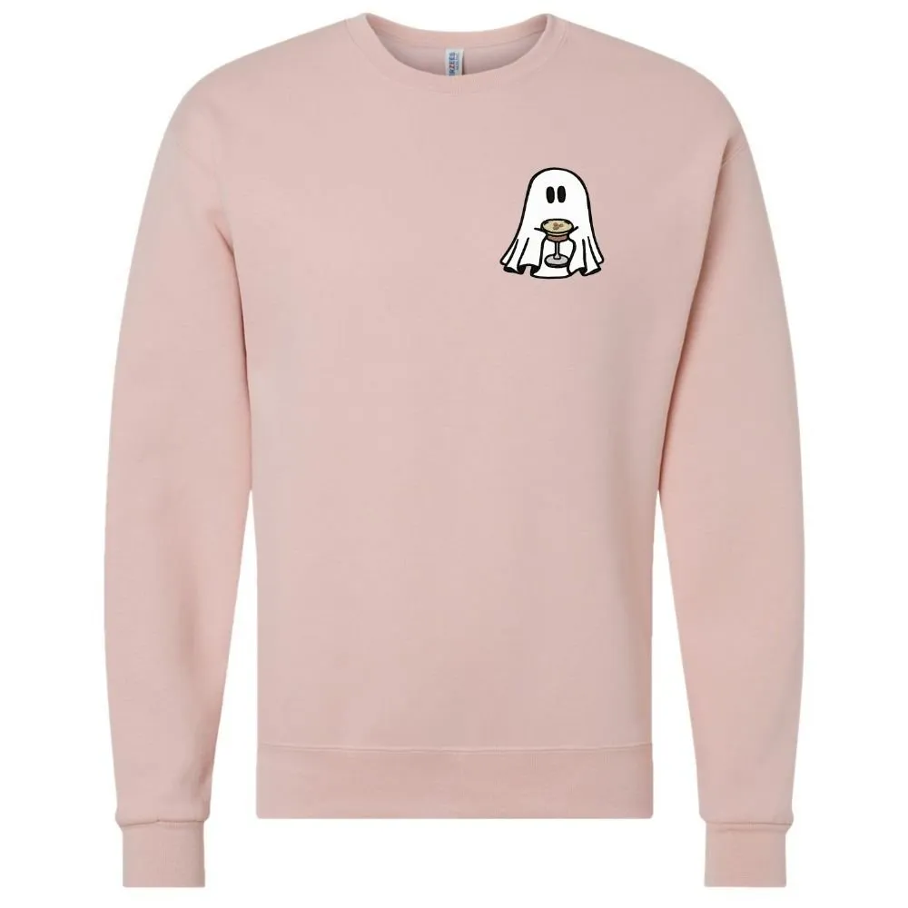 'Espresso Martini Ghost' Crewneck Sweatshirt