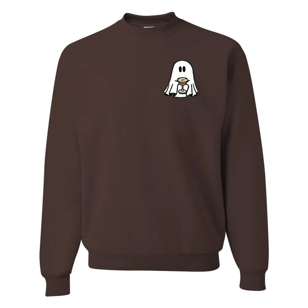 'Espresso Martini Ghost' Crewneck Sweatshirt