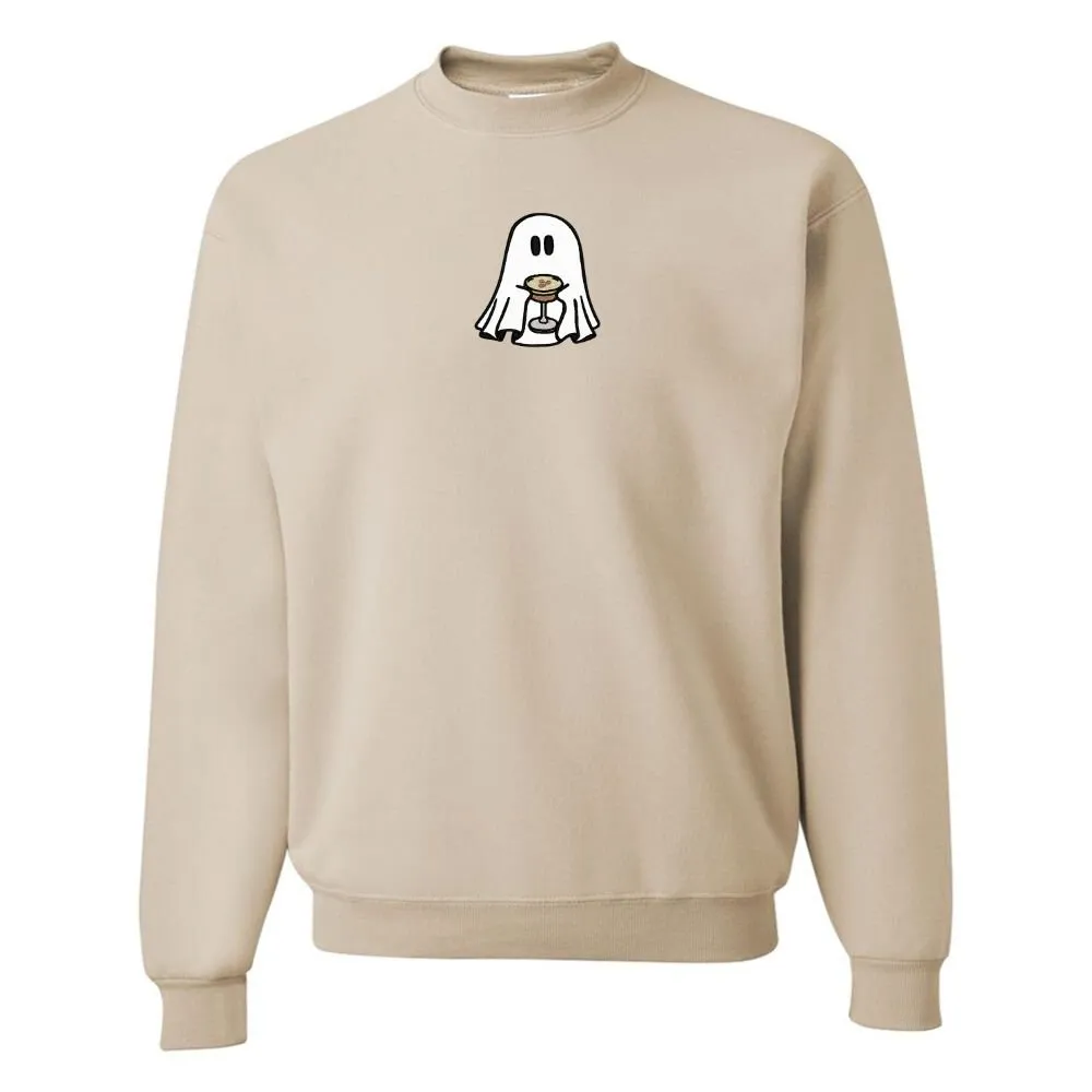 'Espresso Martini Ghost' Crewneck Sweatshirt