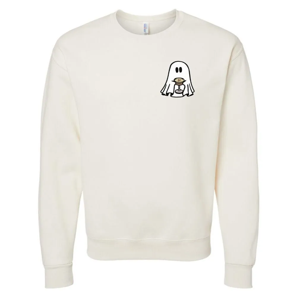 'Espresso Martini Ghost' Crewneck Sweatshirt