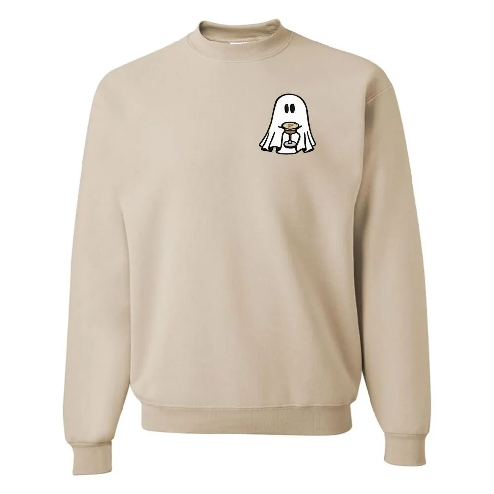 'Espresso Martini Ghost' Crewneck Sweatshirt