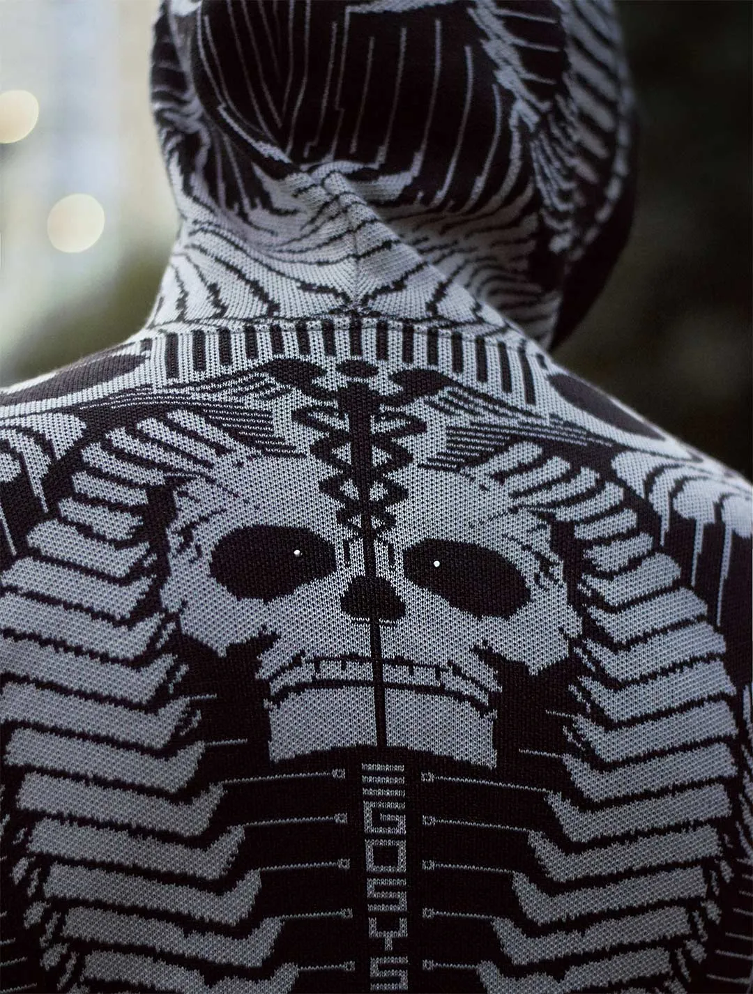 Fatality Unisex Knit Cardigan by EGOSYSTEMA