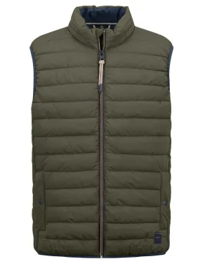 FYNCH HATTON Light Weight Gilet - Men's – Khaki