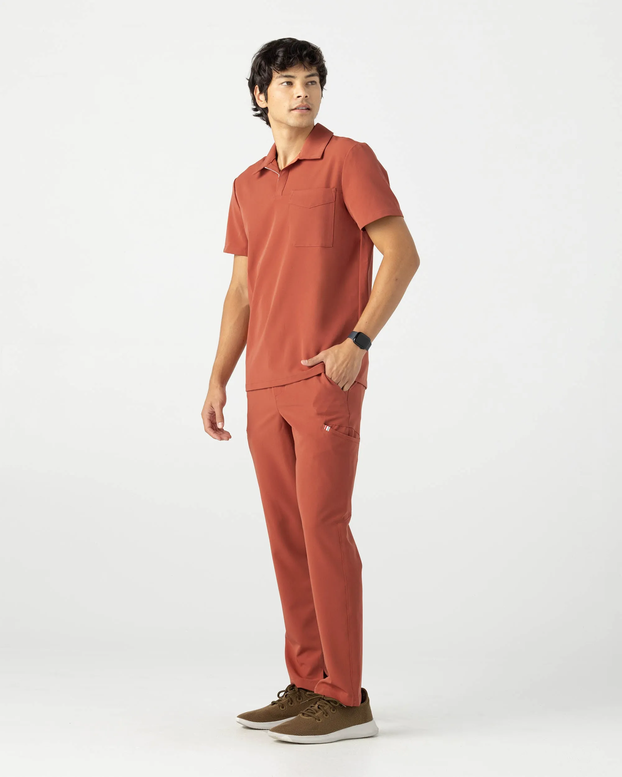 FYSEL® Fraser‎ ‎ Collar Scrub Top