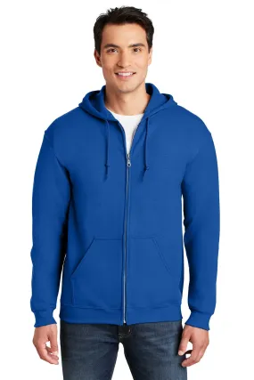 Gildan Heavy Blend Full Zip Hooded Sweatshirt Royal