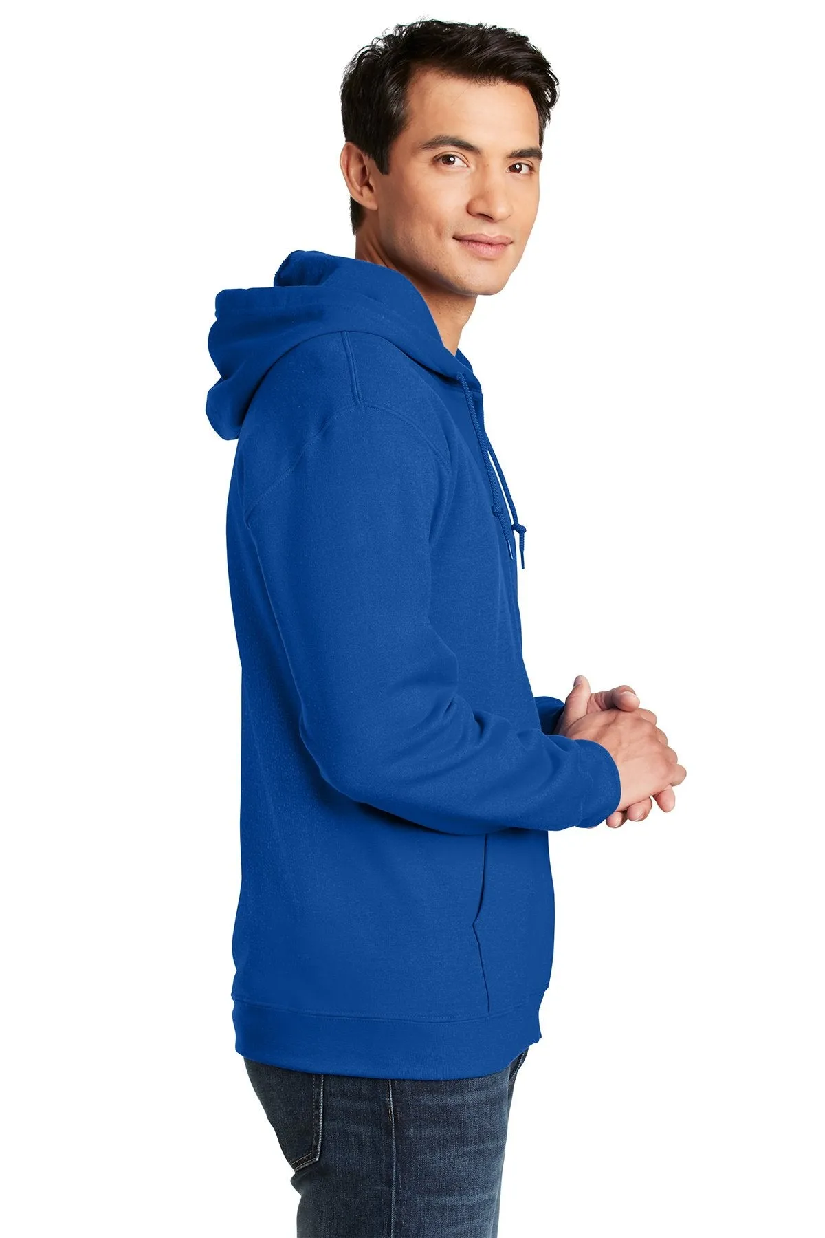 Gildan Heavy Blend Full Zip Hooded Sweatshirt Royal