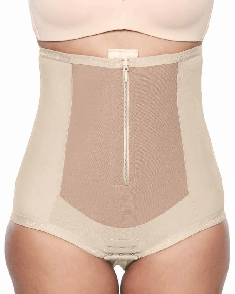 Girdle with Front Zipper