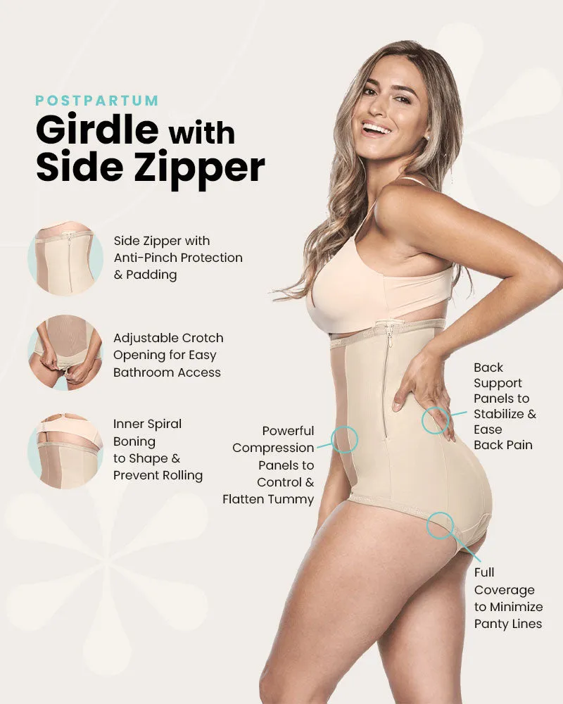 Girdle with Side Zipper