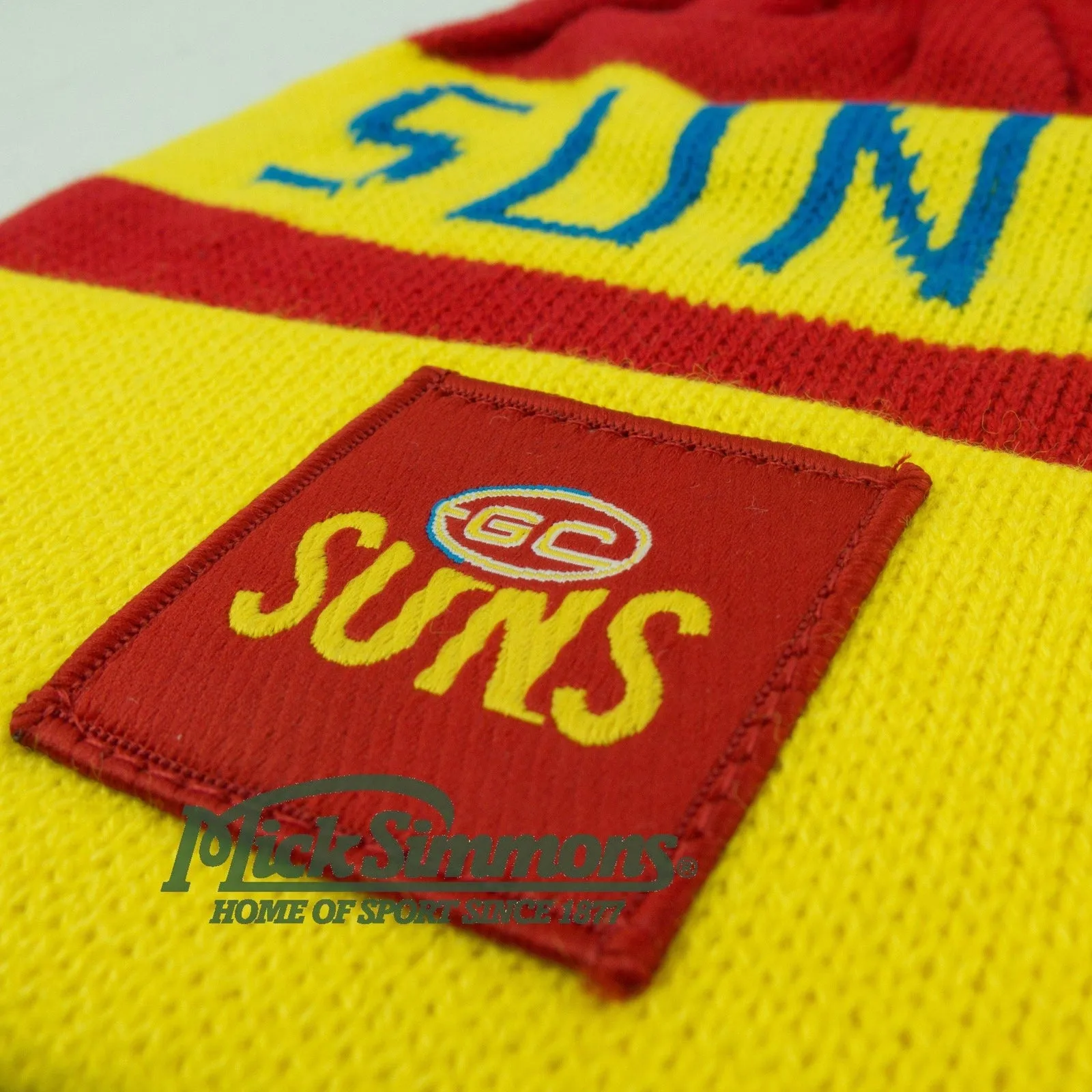 Gold Coast Suns AFL Adults Bar Beanie