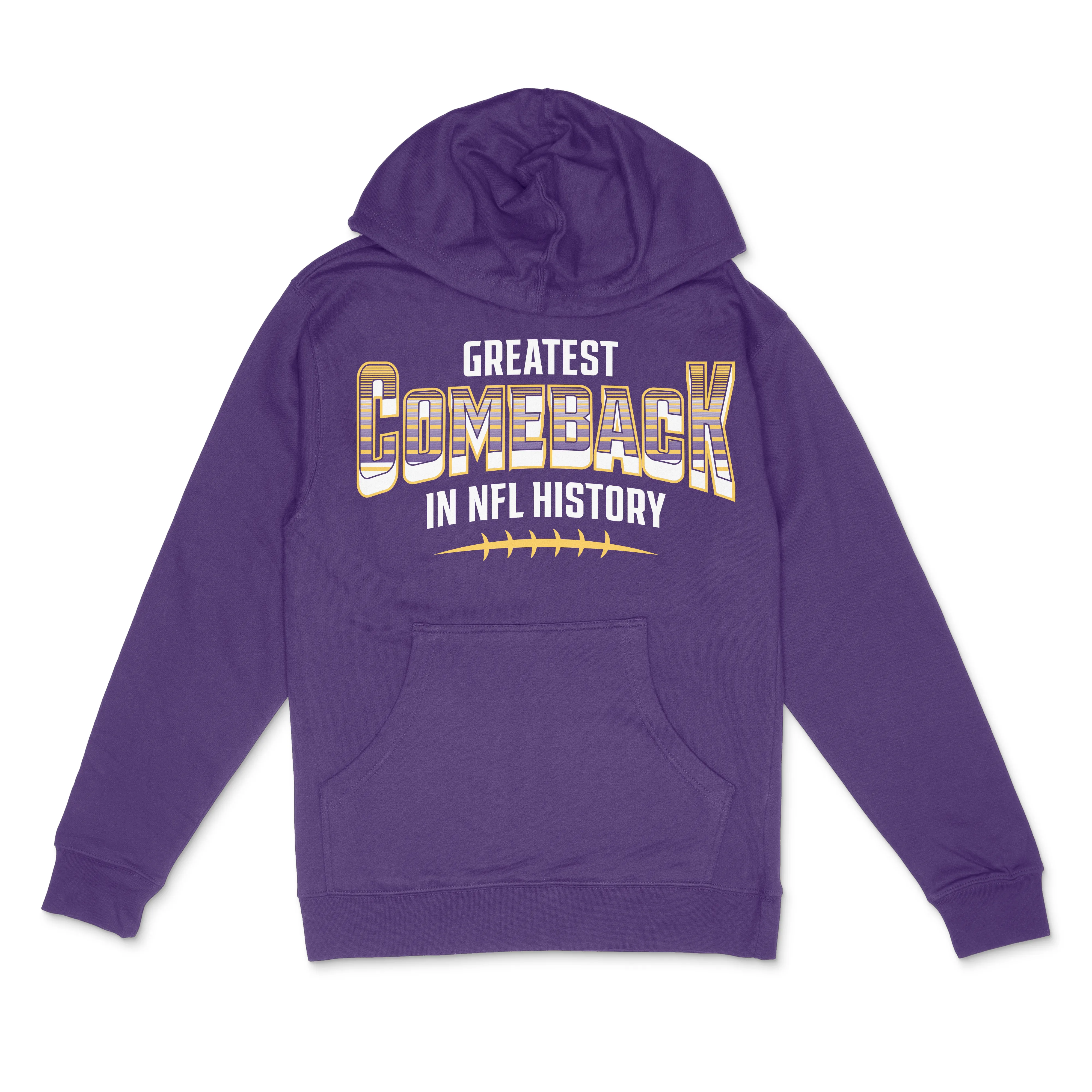 Greatest Comeback in NFL History Unisex Midweight Hooded Sweatshirt