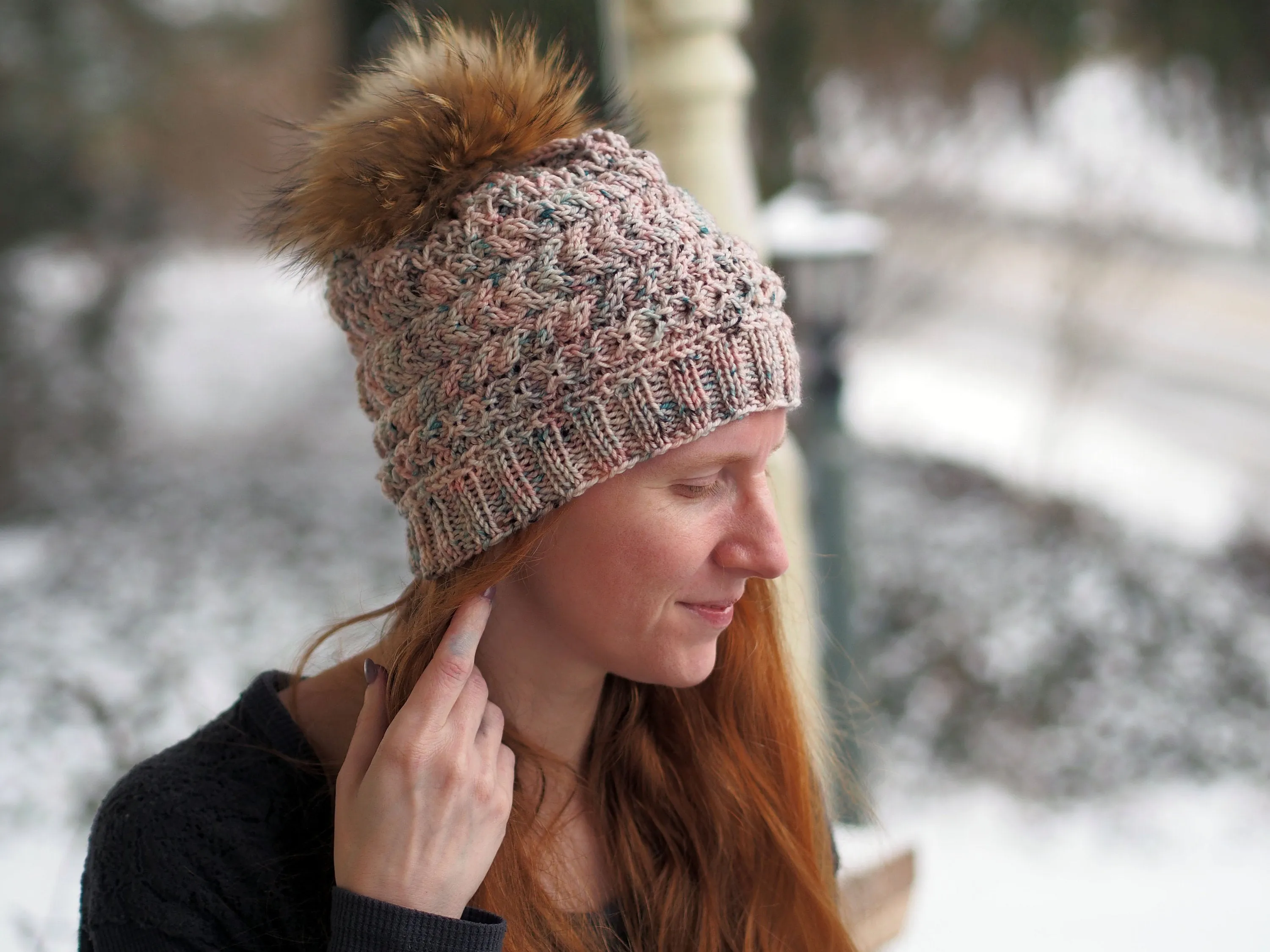 Halyard Hat Knitting Pattern DK Weight