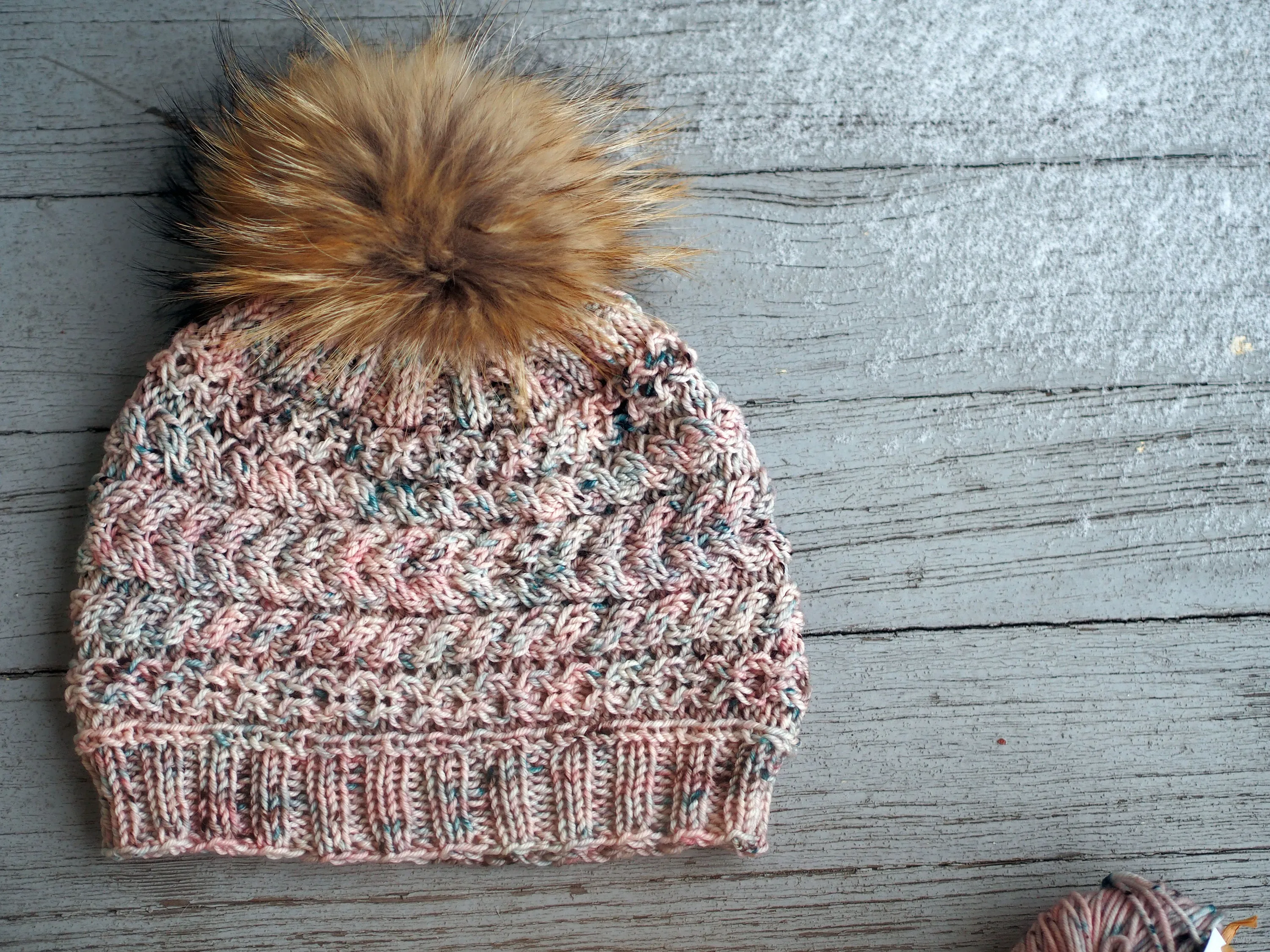 Halyard Hat Knitting Pattern DK Weight