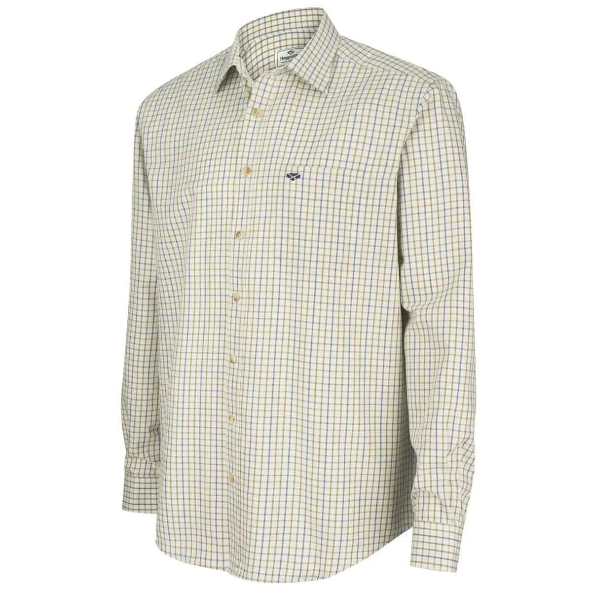 Hoggs of Fife Inverness Cotton Tattersall Shirt