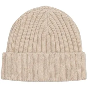 HOLMM White Scott Beanie Knit Hat