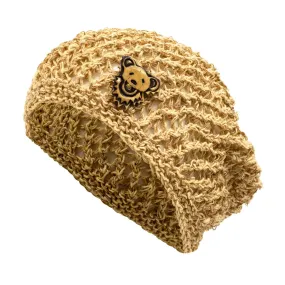 Honeycomb Grateful Dead Bear Hemp Hat