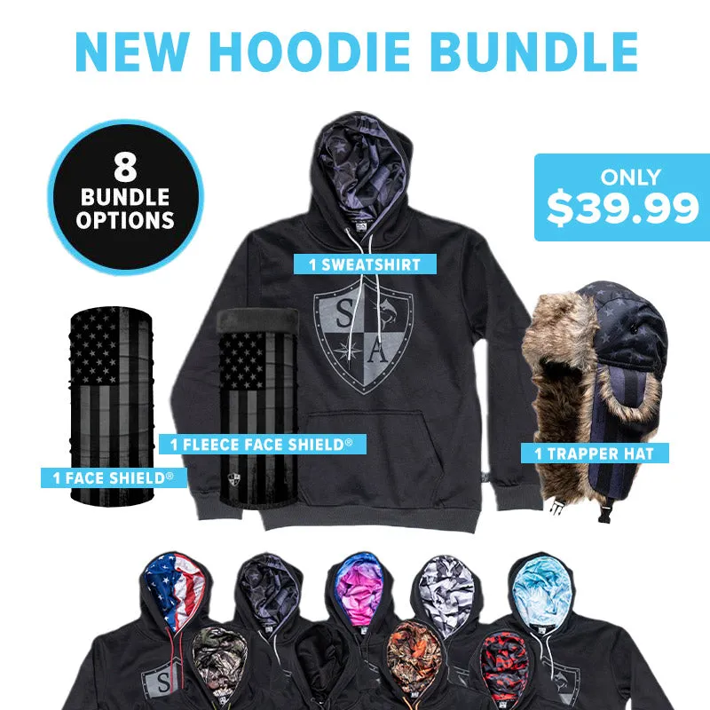 Hoodie Bundle | Blackout American Flag