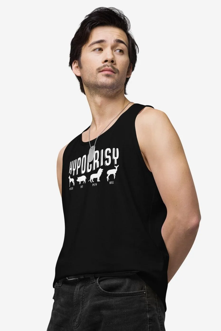 Hypocrisy Men’s premium tank top