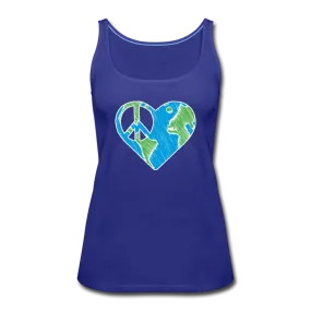 I Heart Peace- Women’s Premium Tank Top