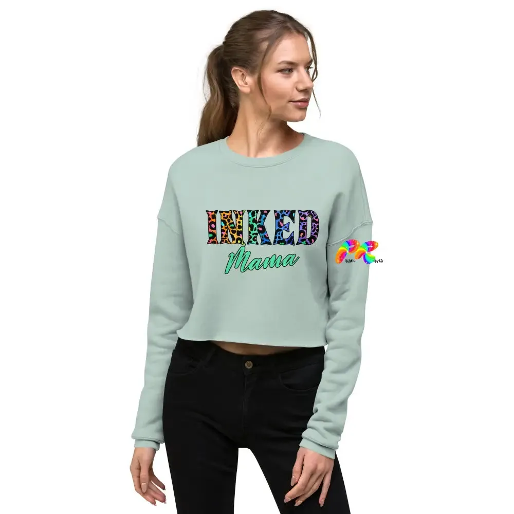 Inked Mama Crop Sweatshirt