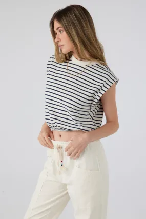 Jolie Stripe Keyhole Tank