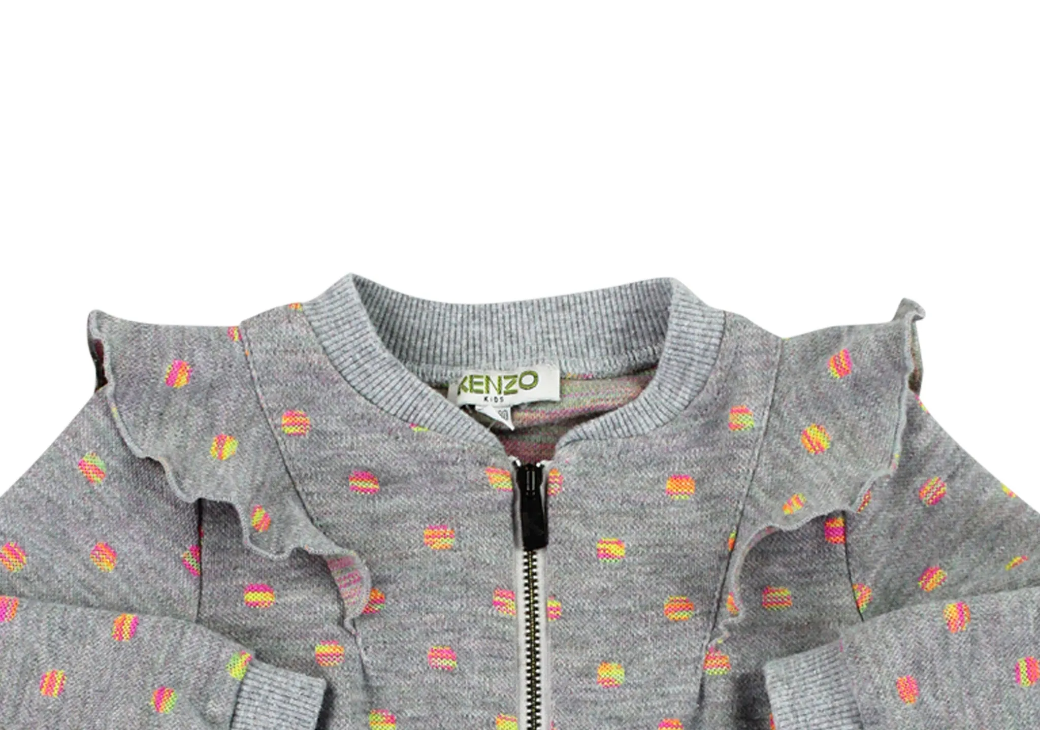 Kenzo, Baby Girls Zipped Sweatshirt, 12-18 Months