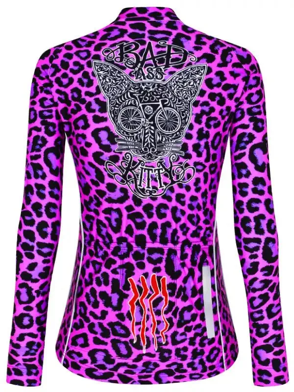 Kitty Women's Winter Long Sleeve Jersey