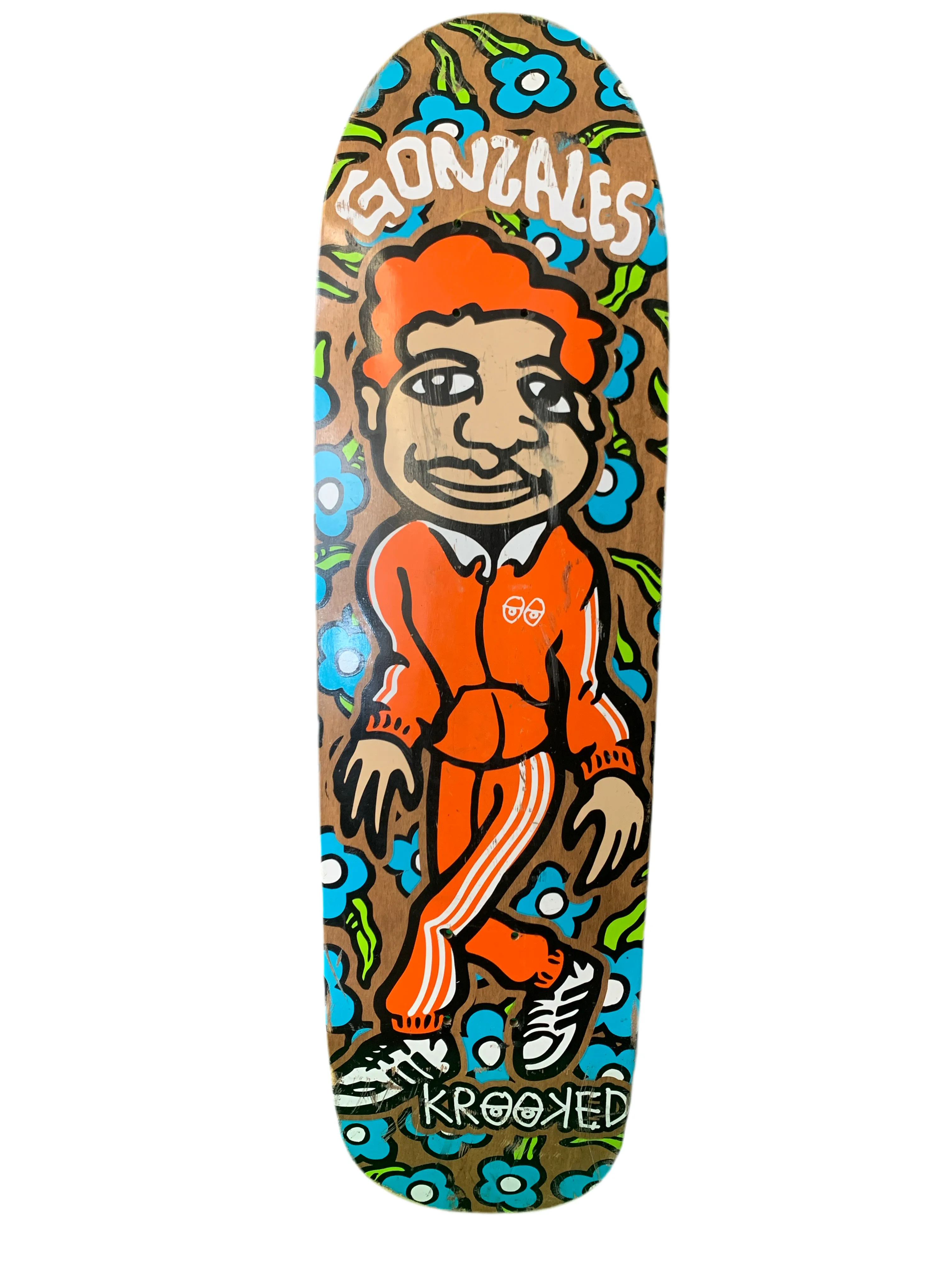 Krooked Mark Gonzalez Sweatpants 9" Classic Skateboard Deck