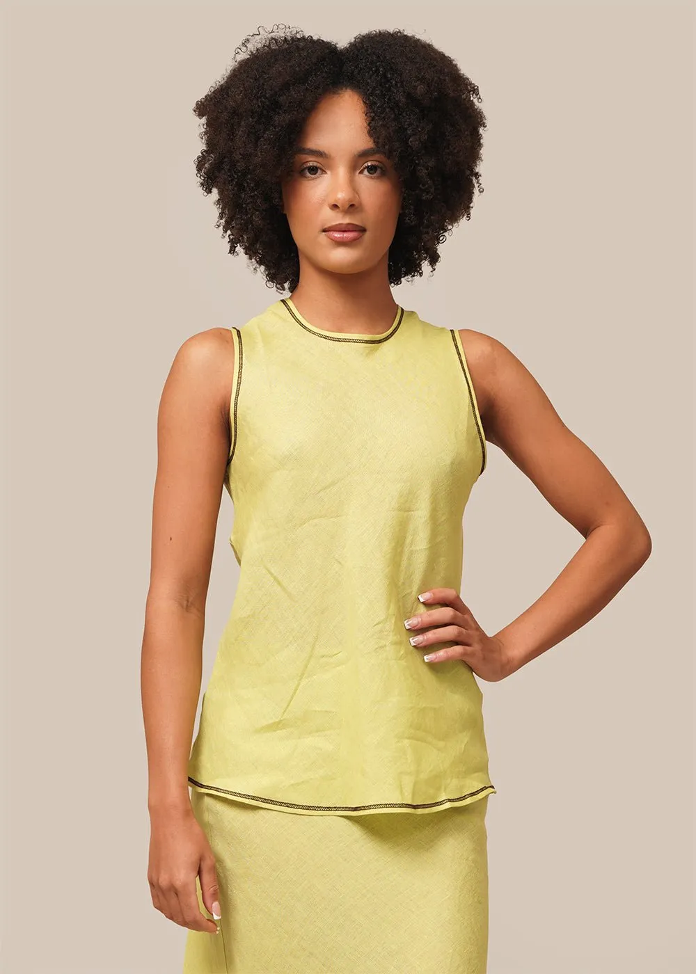 Lime Dydine Tank Top