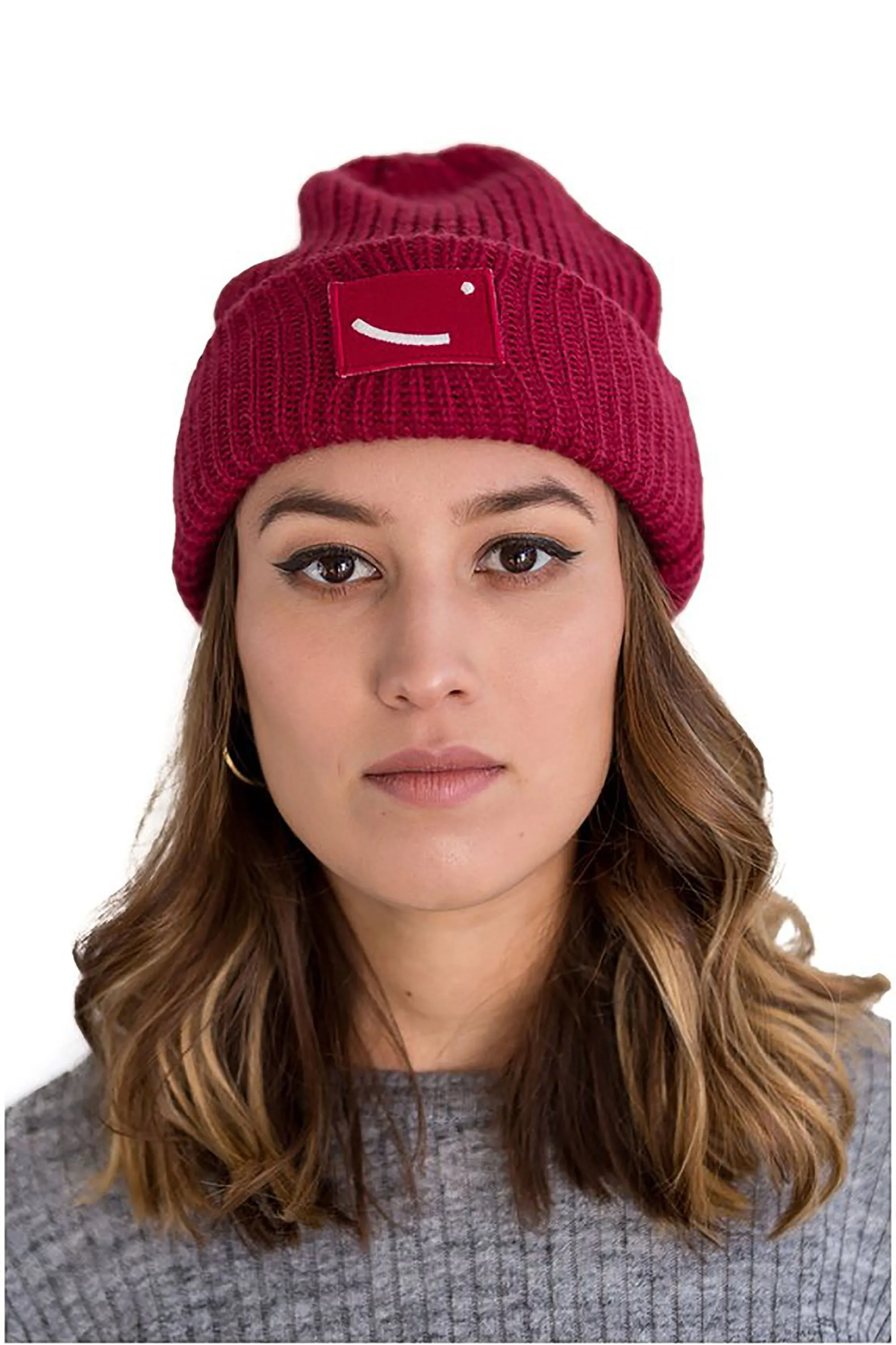 luanda beanie red <br> by hatsup.