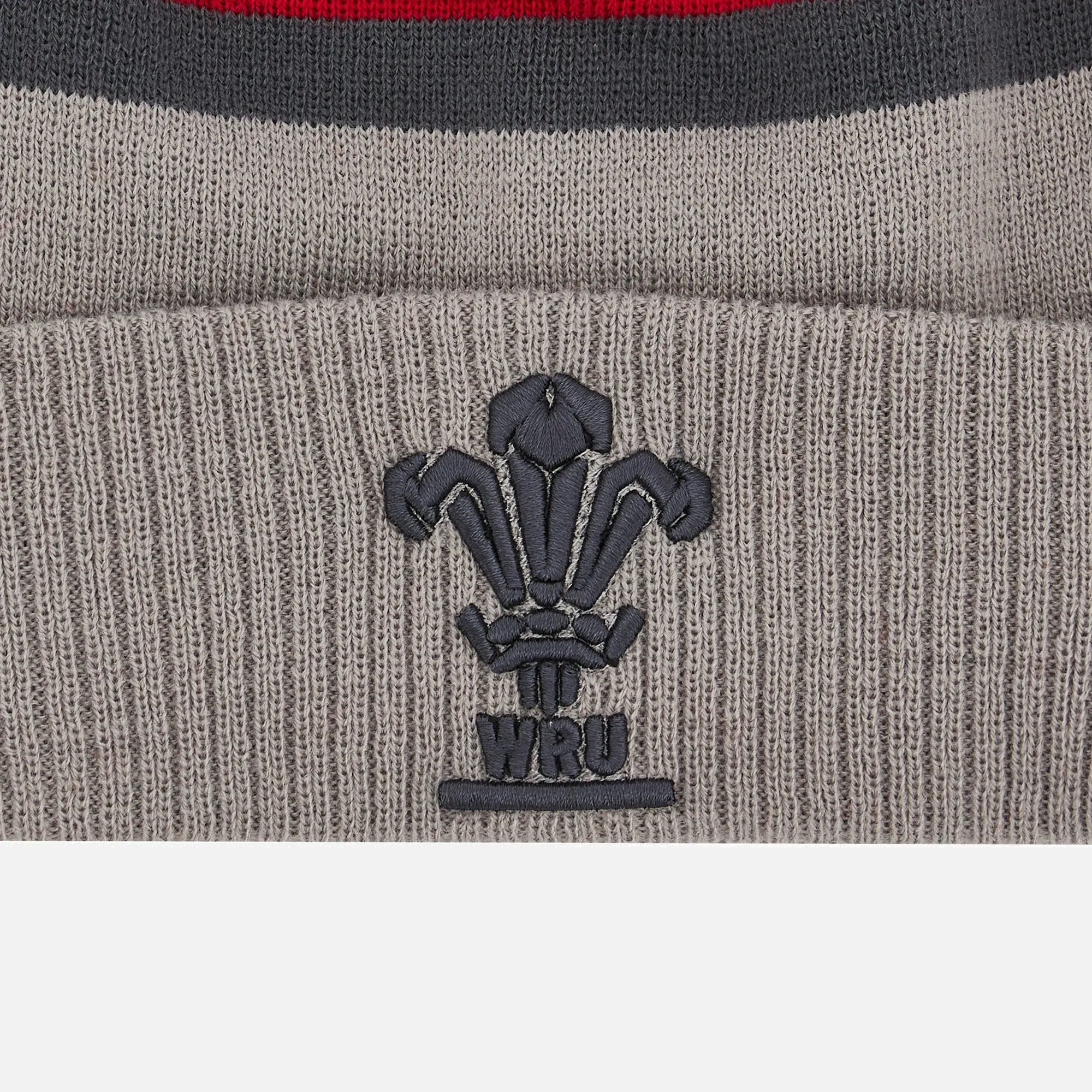 Macron Official WRU Wales Pom Pom Beanie