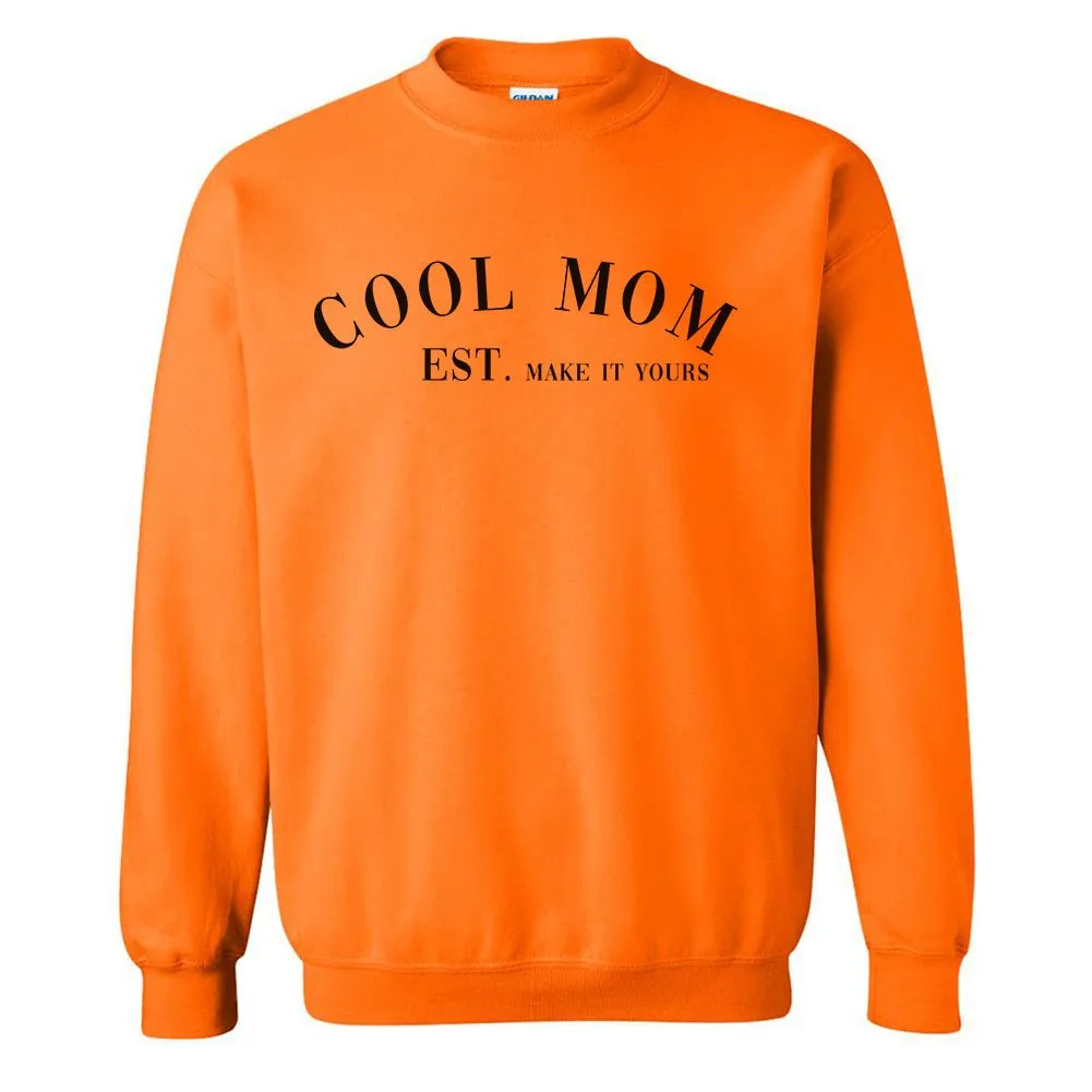 Make It Yours™ 'Cool Mom' Neon Crewneck Sweatshirt