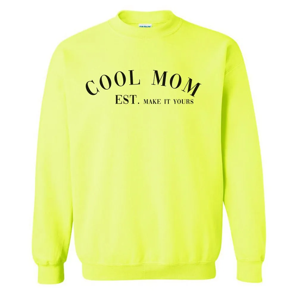 Make It Yours™ 'Cool Mom' Neon Crewneck Sweatshirt